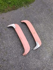 1955-1956 Ford Fender Skirts Factory Original With Stone Guards 1955-1956 Ford Fender Skirts Factory Original With Stone Guards