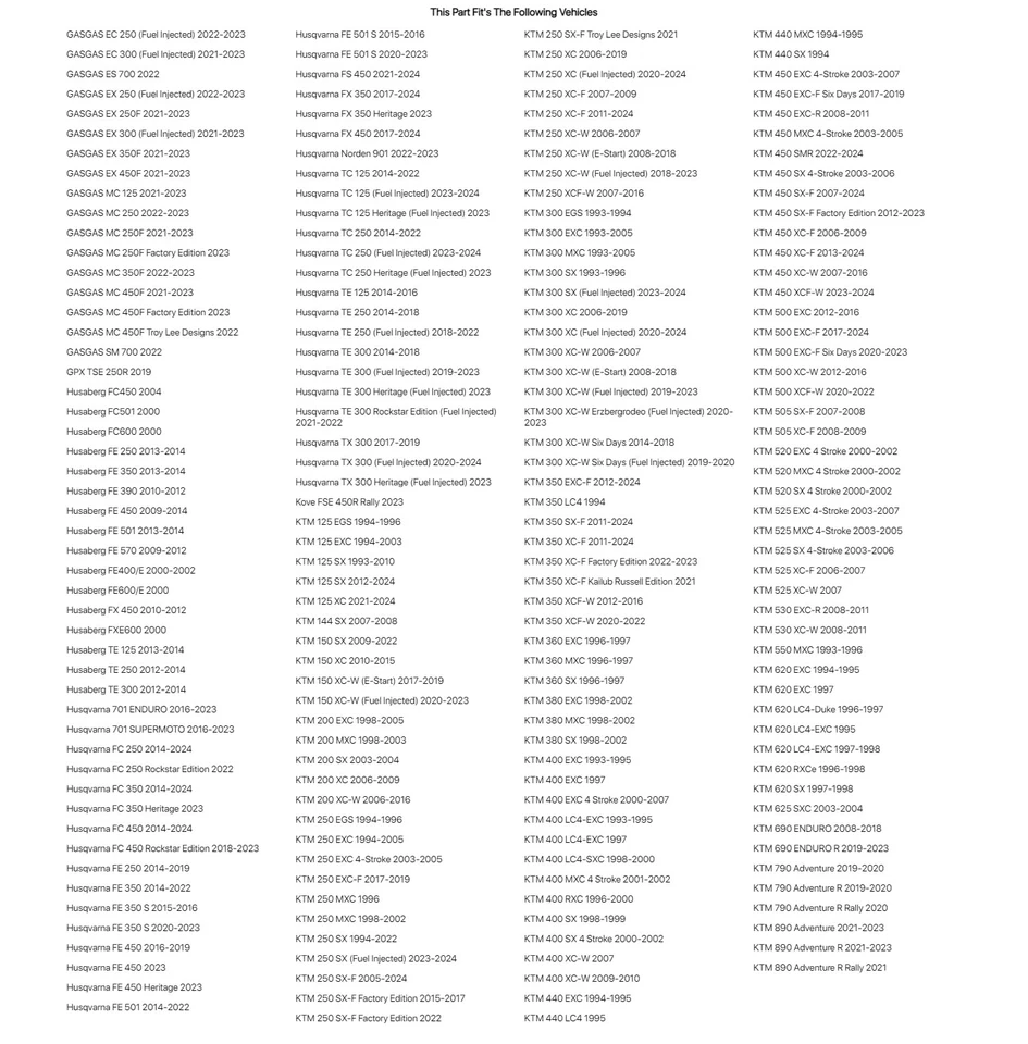 Dirt Tricks Zirconium Rear Sprocket 48 Tooth For HUSQVARNA 701 ENDURO 2016-2023 - Image 3 of 4