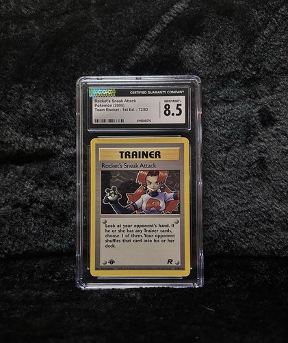 Rocket's Sneak Attack (1st Edition) graded CGC 8.5 for sale on eBay