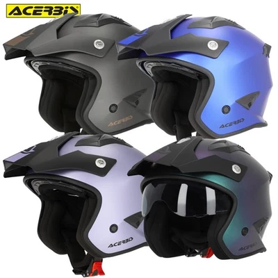CASCO Acerbis Jet Aria Métallique Street Urban Sport, Visière Moto Scooter - Photo 1/4