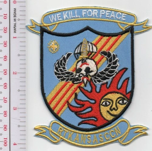 US Army Recon RT Kansas CCN Patch NO TARIFF