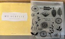 Close to my Heart-My Acrylix Clear Polymer Stamp set-D-1410-ONE OF A KIND-NEW