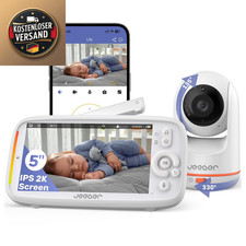 2K 3MP Baby Monitor WiFi 5 Zoll 360 HDR