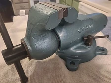 WILTON Bullet Vise 935 Chicago Dated 9/50 Swivel Base 3.5" Jaws