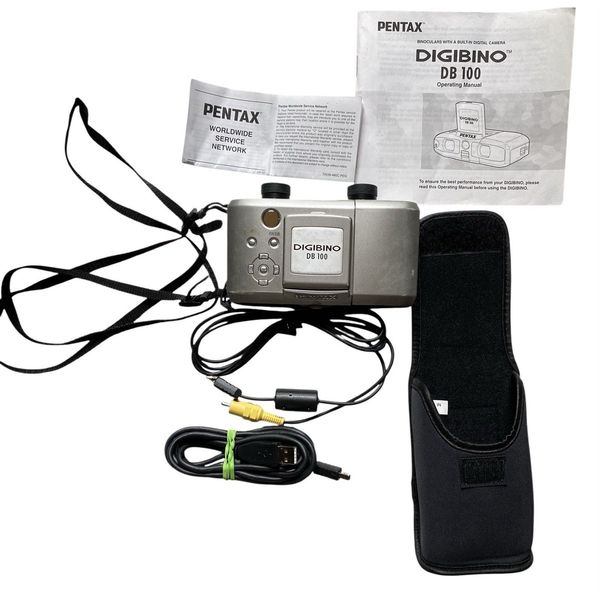VIDEO Pentax Digibino DB 100 Digital Camera Binoculars JAPAN