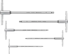 T-Handle Allen Wrench Set with Sliding Cross-Handle PB 1204.Set 6 | 100% Swis...