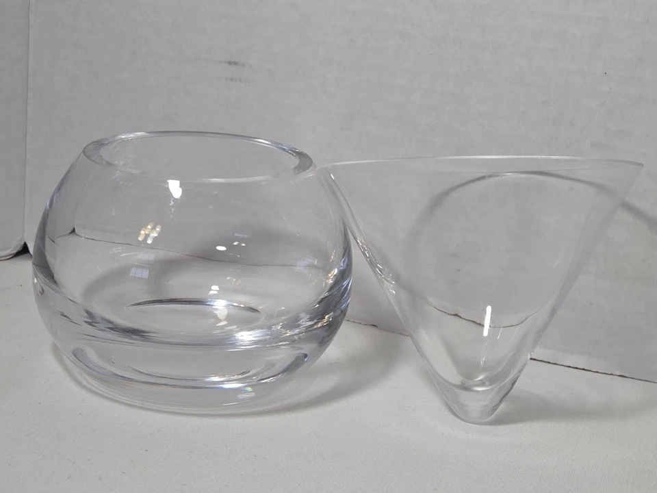 Juego de enfriador Martini de 2 piezas de cristal Ravenscroft W0776 europeo sin plomo Foto 2 de 4