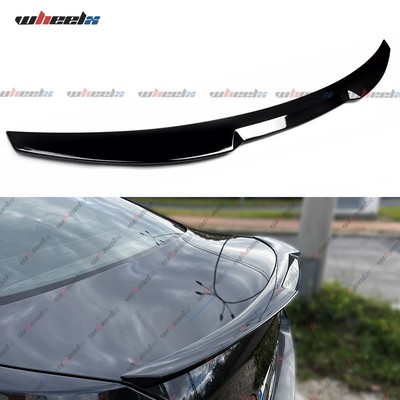 Heckspoiler Spoilerlippe für 5er BMW F10 2010-2017 Schwarz glänzend