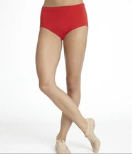 Capezio 111 Women's Size Large Red Adult Athletic Briefs Dance Briefs