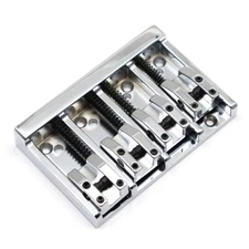 High Quality Vintage 4String Saddle Bass Bridge/Top Load Strings through body CR