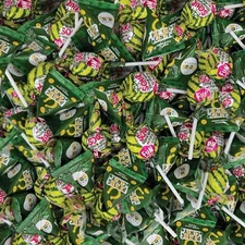 Candy Mix - 4-Pound Bulk Pack, Sour Apple Popping Rocks and Gum-Filled Lollipops