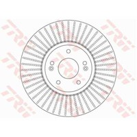 TRW 2X Bremsscheibe Vorne 321 BelüFtet FüR Hyundai Santa Fé II CM DF6222