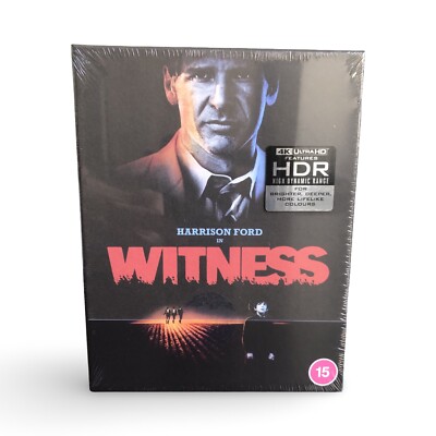 Arrow Video WITNESS 4K UHD + Blu-ray Limited Edition