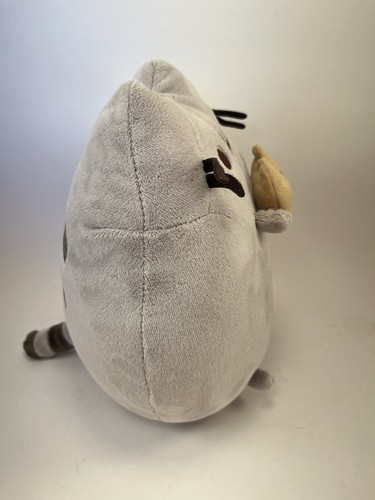 Pusheen Gray Cat with Cookie Plush 9" With 5.5” Cool Pusheen Cat Lot - Picture 6 of 13