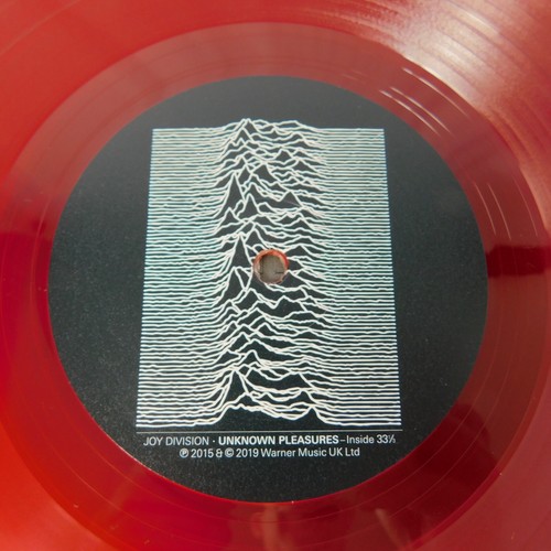 Joy Division Unknown Pleasures 40 Anniversary Limited Edition Red Ruby Vinyl LP - Picture 6 of 14