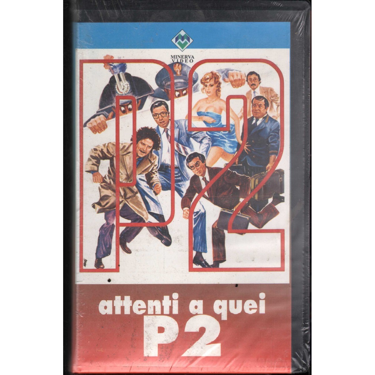 Attenti A Quei P 2 VHS Pier Francesco Pingitore Univideo - 8019547330190 Seal