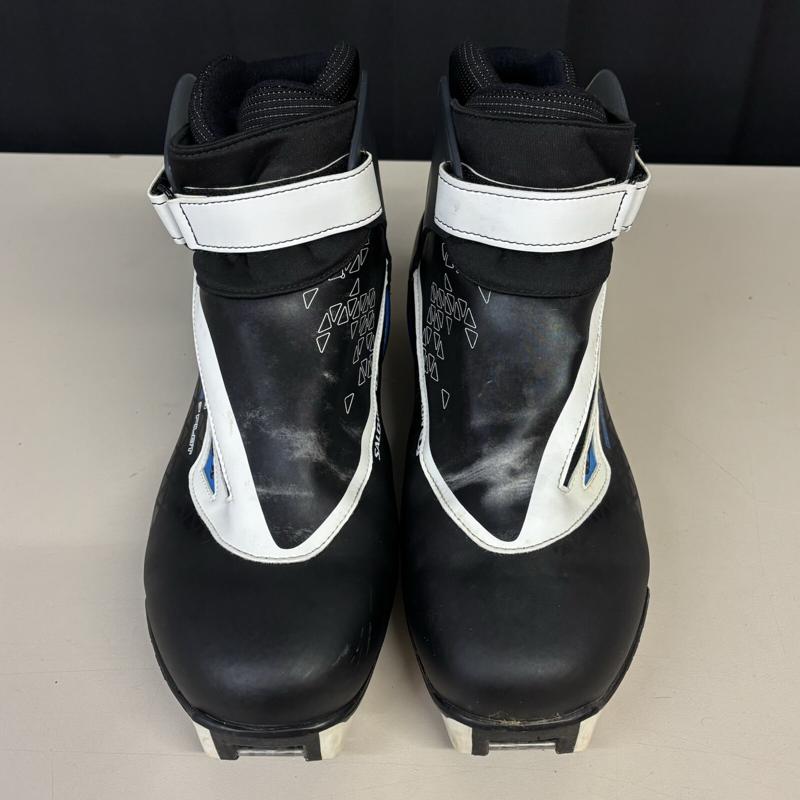 Scarpe Boty Salomon Escape 7 Pilot CF black white 48 radicali taglia 45 5