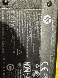 Original HP 65W Laptop Ladegerät Netzteil 854055-002 19,5V 3,33A