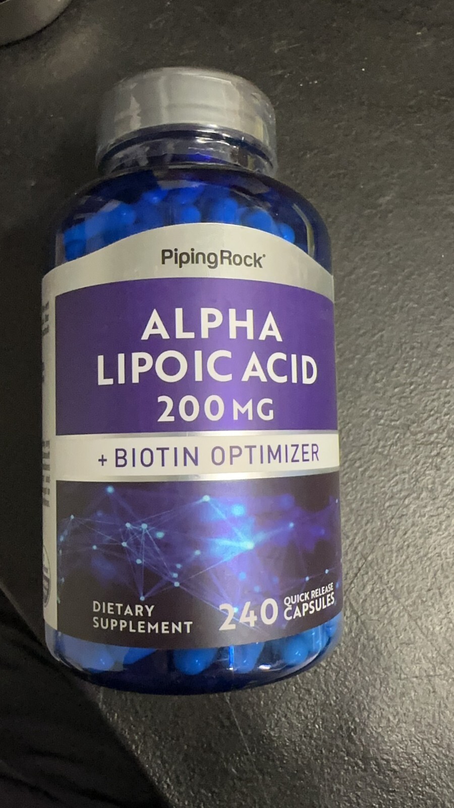 Alpha Lipoic Acid 200mg 240 Capsules With Biotin Optimizer by