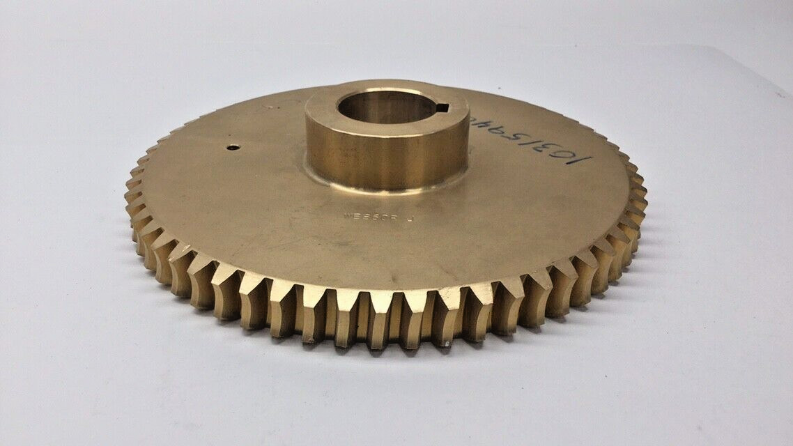 Globe WB860R-J Gear Brass Bronze 60T 1-1/2 ID x 7-13/16 OD x 1-5/8 Hub Width