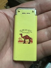 vintage rare card lighter 7mm with logo cigaretes camel