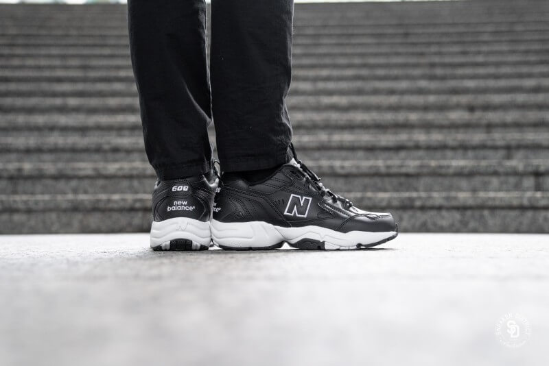Authentic New Balance 608 Leather ® ( Men UK Sizes : 8 9 10 11 ) Black  MX608BW1 | eBay UK
