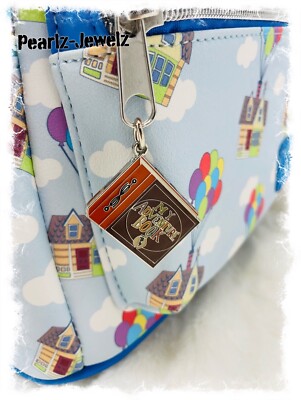 Loungefly Pixar UP House Balloons Clouds Allover Print AOP Mini Backpack NWT Loungefly Pixar UP House Balloons Clouds Allover Print AOP  main image 2