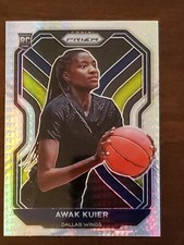 2021 Panini WNBA Prizm #90 Awak Kuier RC Silver Hyper Rookie SP Dallas Wings