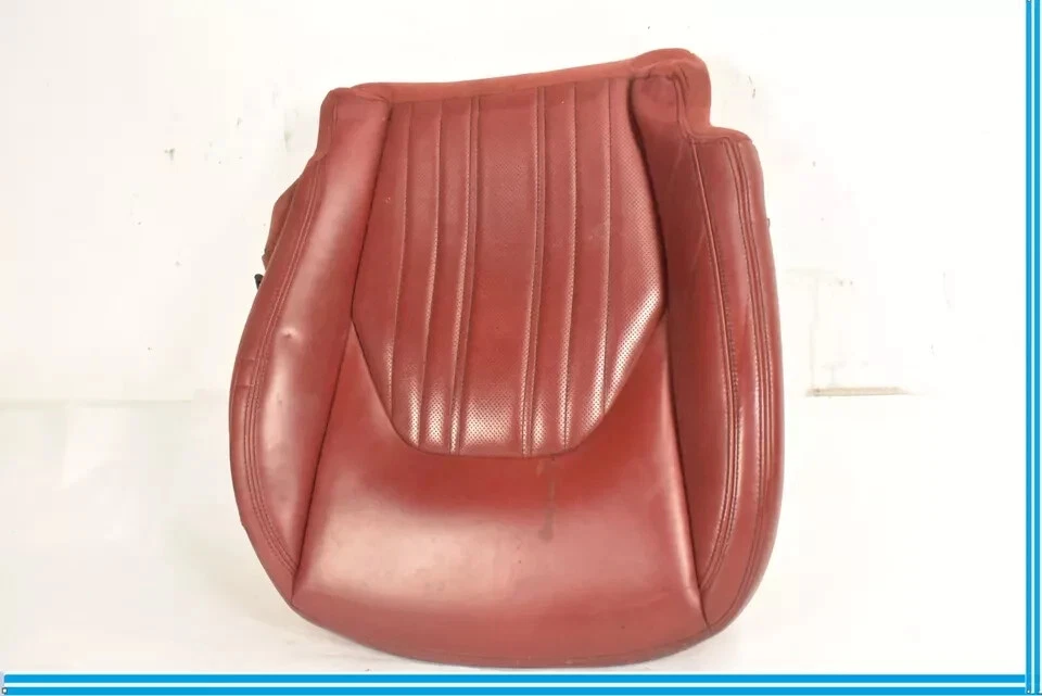 14-17 Maserati Ghibli Front Left Driver Side Lower Bottom Seat Cushion Red OEM - Image 3 of 4