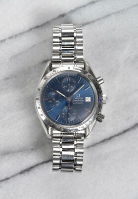 Omega Speedmaster Quickset Ref 3511.80 Automatic Chronograph Blue
