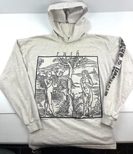 Vintage Rush Counterparts Shirt L Gray 90s Brockum Music Slave To The Hormone