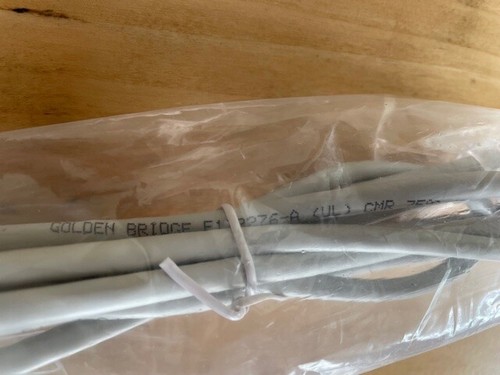 *NEW* GOLDEN BRIDGE USB CABLE E132276-A (UL) CMR 75 C 4PR 24AWGCSA LL64151-A - Picture 2 of 4