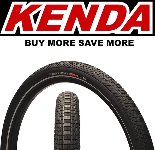 Kenda K1052 Kwick Seven-5 Flat Guard  27.5 x 1.75 / 2.0 / 2.4" Bike Street Tire