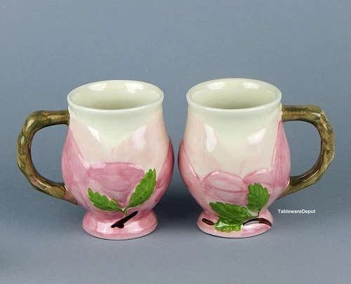 Franciscan DESERT ROSE Figural Sculpted Mug/s, 12 oz., MINT/UNUSED Condition!