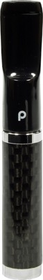DENICOTEA SLIM SILVER CARBON CIGARETTE HOLDER * NEW in BOX * 6MM FILTER