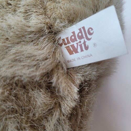 Cuddle Wit Plush Brown Teddy Bear Stuffed Animal - Picture 5 of 7