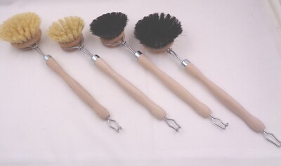 Spülbürste Fibre  oder Rosshaar Black Forest  1 x Spülbürste + 1 x Ersatzkopf