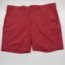 Roundtree Yorke Shorts 44 Men's dress Red work play perform with pockets