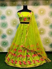 Indian Party Designer Wedding Bollywood Festival Wear Dress Lehenga Choli Lengha