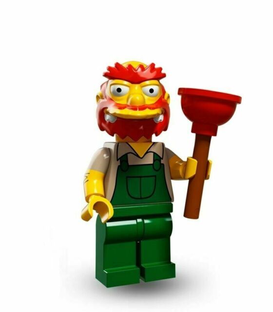 The Simpsons Series 2 LEGO Collectible MiniFigure #13 Groundskeeper Willie
