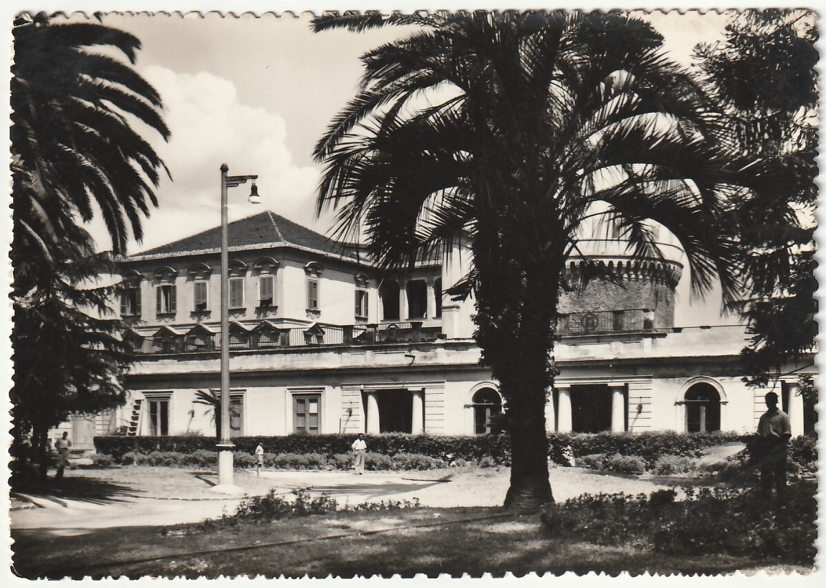 ANGRI - SALERNO - VILLA COMUNALE E CASINO SOCIALE - VIAGG. -10522-