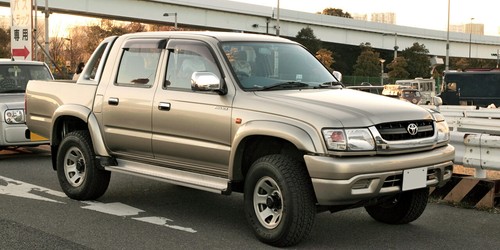 For Toyota Tiger Hilux MK4 1998 04 Rear LH+RH Outer Weatherstrip Door Belt - Picture 10 of 10