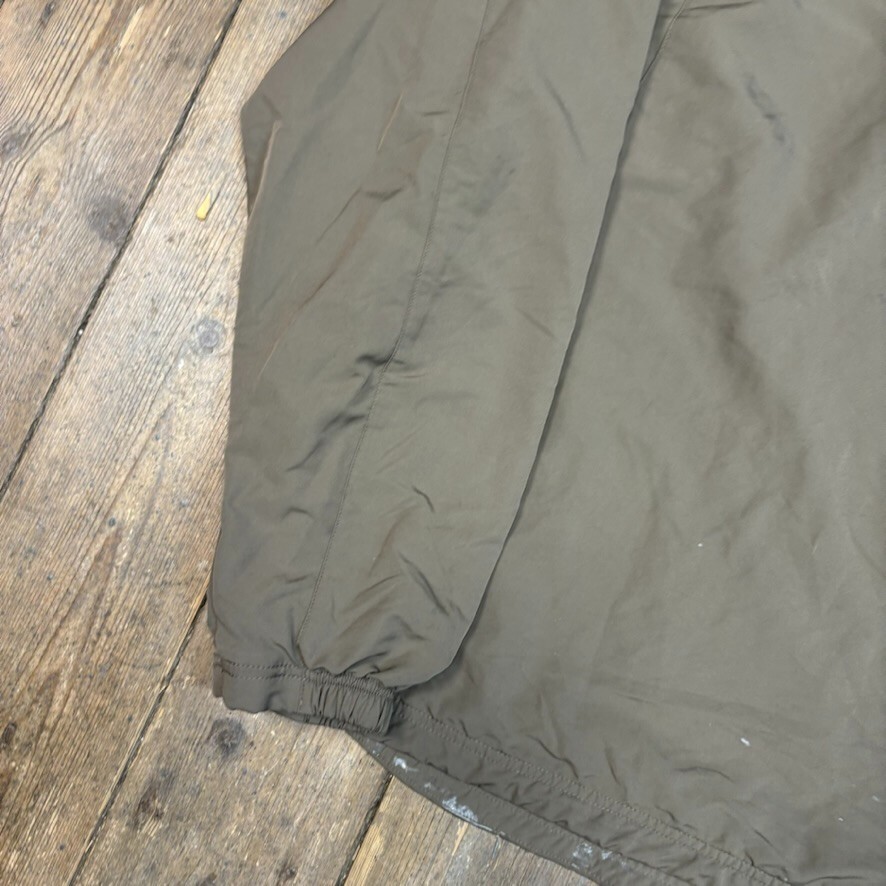 Nike Golf Anorak Jacket Small Swoosh Windbreaker Top, Brown, Mens 2XL image 5