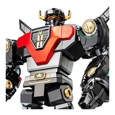 Voltron Black Gold LTD Edition Robo-DOU Figure - Entertainment Earth Exclusive