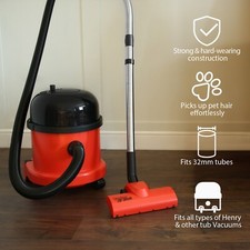 Turbo Brush Head for Henry Hoover – 32mm Red Airo Tool – Carpet & Floor Cleaning