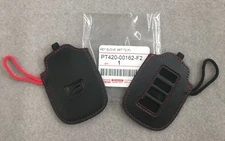 F-sport Genuine 2015-2024 Lexus Key Gloves Black Red Stitching PT420-00162-F2