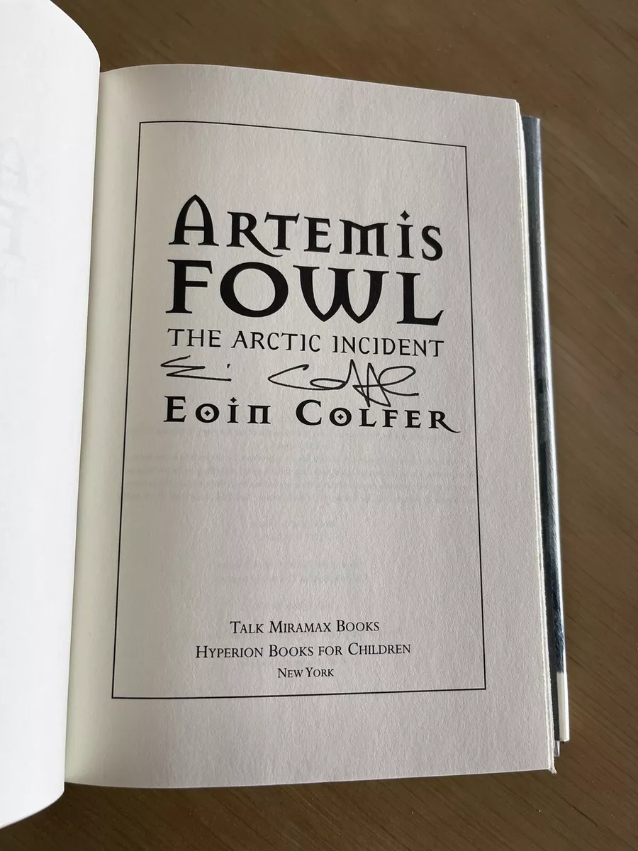 Artemis Fowl book 2-7 hardcover bundle first edition by Eoin Colfer,  Hardcover