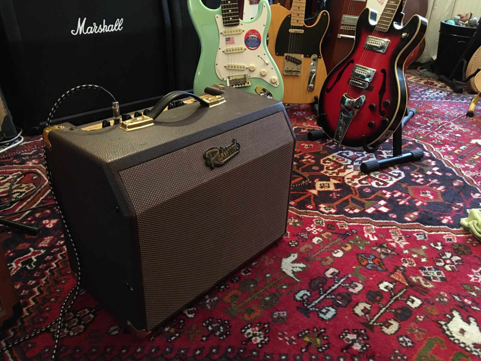 Redwood 25RC Amplifier for Vocals, Guitar + Backing track. GC. Offers