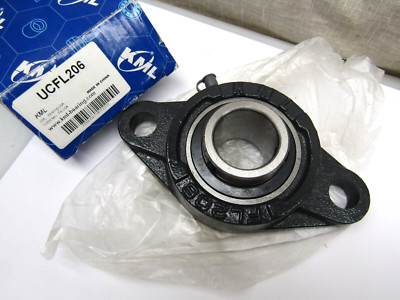 KML UCFL206 30mm 2-Bolt Flange Mount Bearing
