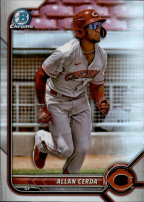 2022 BOWMAN CHROME REFRACTOR CINCINNATI REDS - ALLAN CERDA #BDC-22